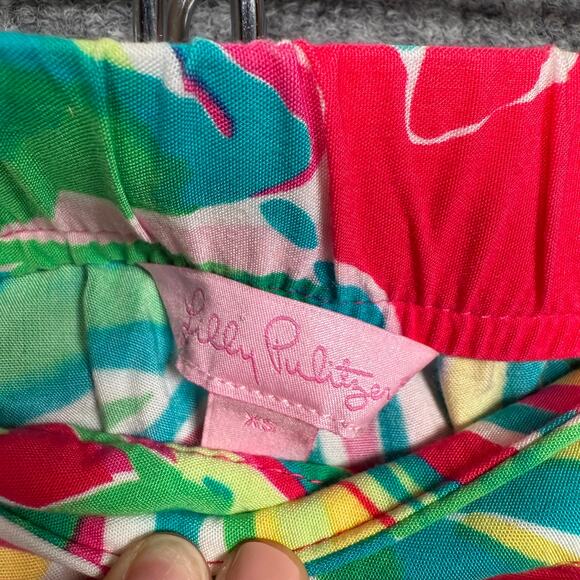 Lilly Pulitzer Womens Size XS Cambridge Palazzo Pants Jungle Resort Floral - Picture 5 of 9